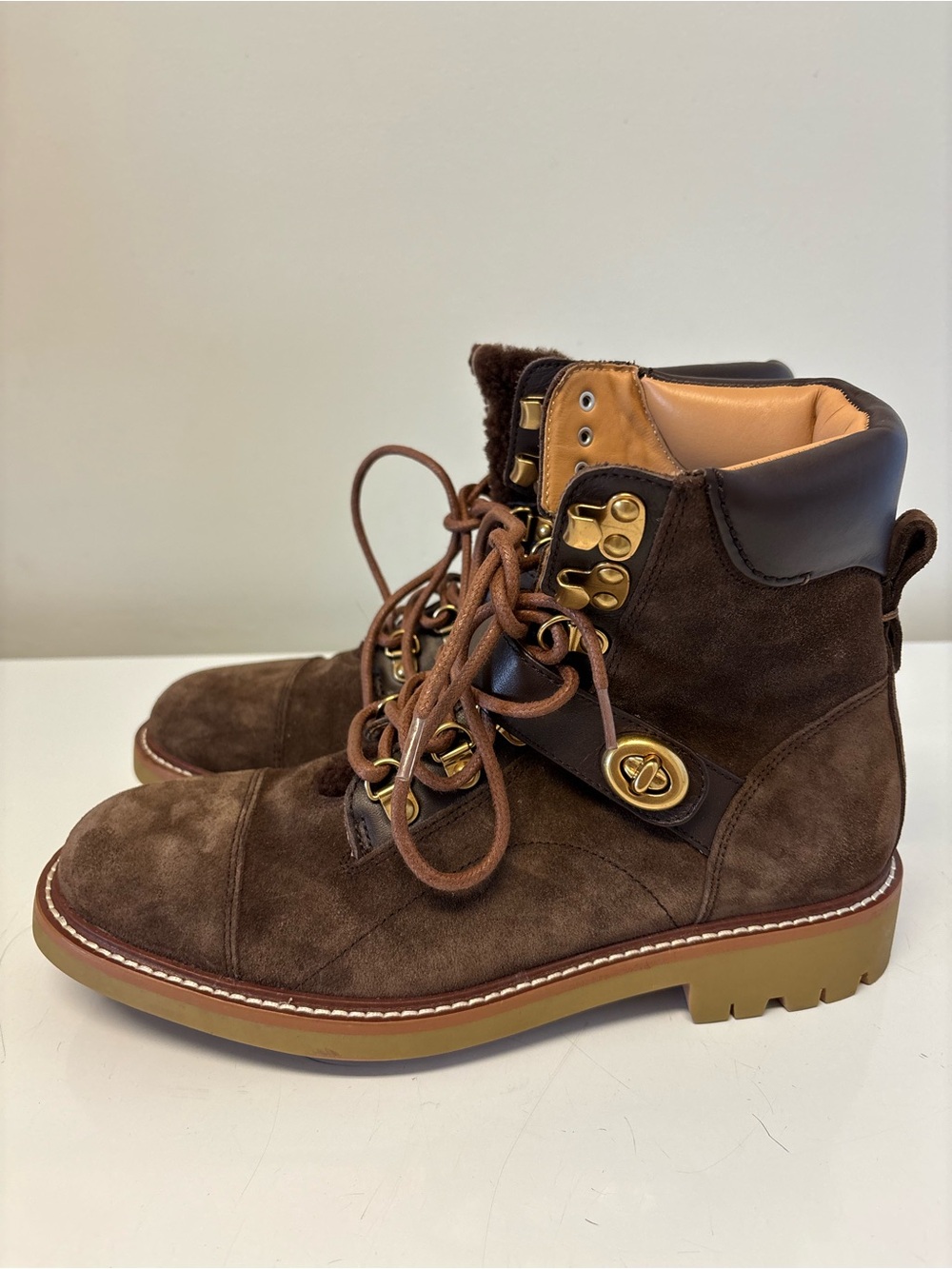 Coach Hiker Suede Boots Men’s Size 8D